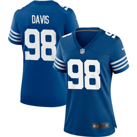 Raekwon Davis Women's Nike Royal Indianapolis Colts Alternate Custom Jersey