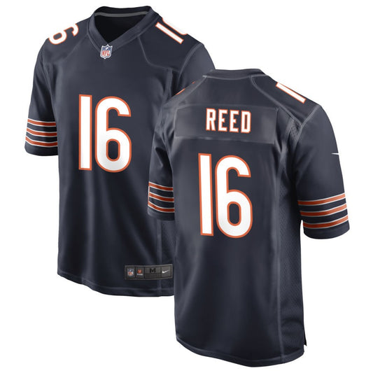 Austin Reed Men's Nike Navy Chicago Bears Custom Game Jersey