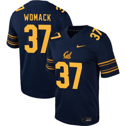 Julian Womack Men's Nike  Navy Cal Bears Pick-A-Player NIL Football Game Jersey