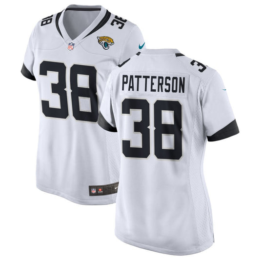 Riley Patterson Women's Nike White Jacksonville Jaguars Custom Game Jersey