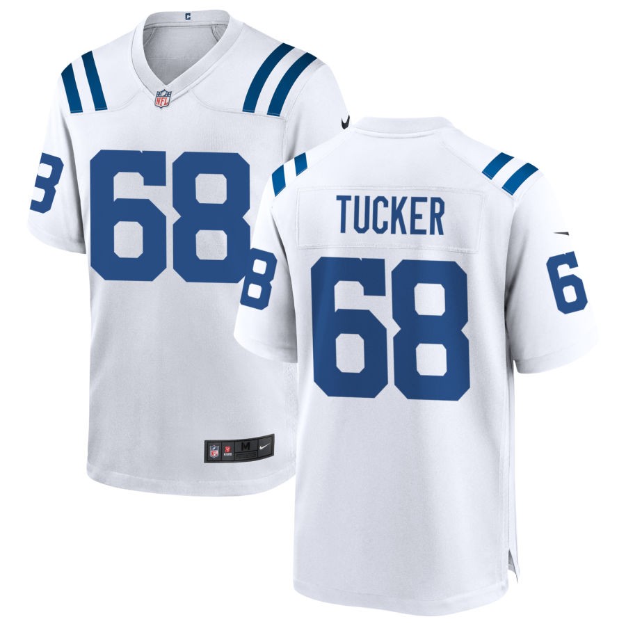 Dalton Tucker Men's Nike White Indianapolis Colts Custom Game Jersey