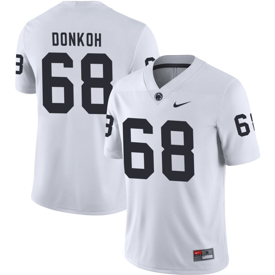 Anthony Donkoh Men's Nike White Penn State Nittany Lions Pick-A-Player NIL Replica Football Jersey