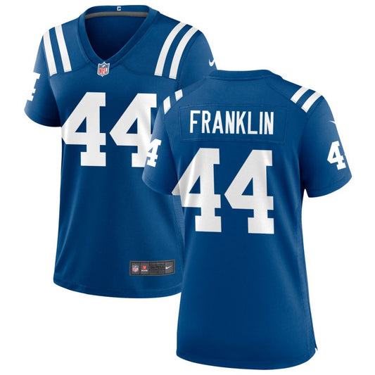 Zaire Franklin Women's Nike Indianapolis Colts Royal Custom Game Jersey