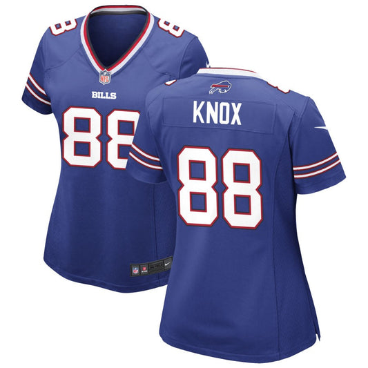 Dawson Knox Women's Nike Royal Buffalo Bills Custom Game Jersey