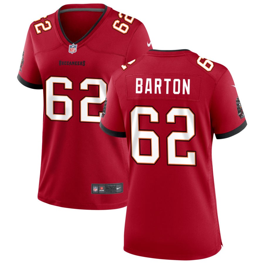 Graham Barton Women's Nike Tampa Bay Buccaneers Red Custom Game Jersey