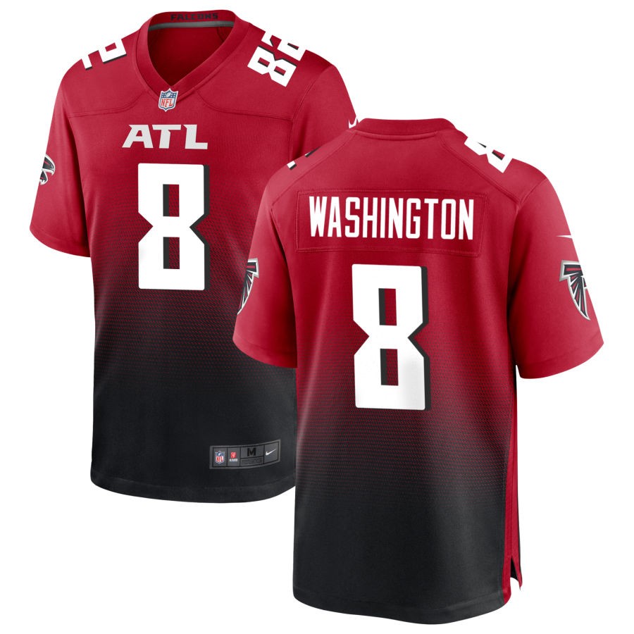 Casey Washington Men's Nike Red Atlanta Falcons Alternate Custom Game Jersey