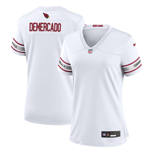 Emari Demercado Women's Nike White Arizona Cardinals Custom Game Jersey