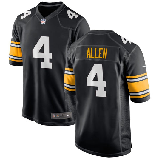 Kyle Allen Men's Nike Black Pittsburgh Steelers Alternate Custom Game Jersey