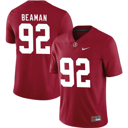 Jeremiah Beaman Men's Nike Crimson Alabama Crimson Tide Pick-A-Player NIL Replica Football Jersey