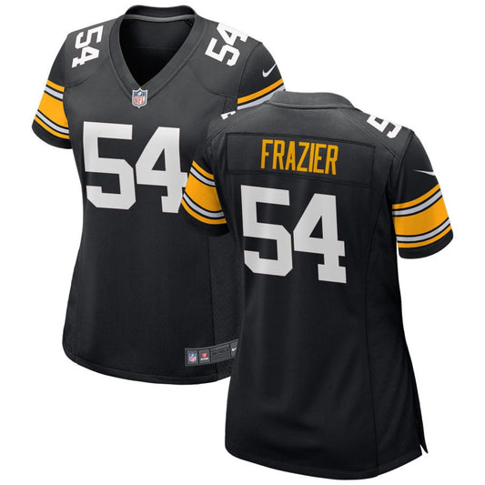 Zach Frazier Women's Nike Black Pittsburgh Steelers Alternate Custom Game Jersey