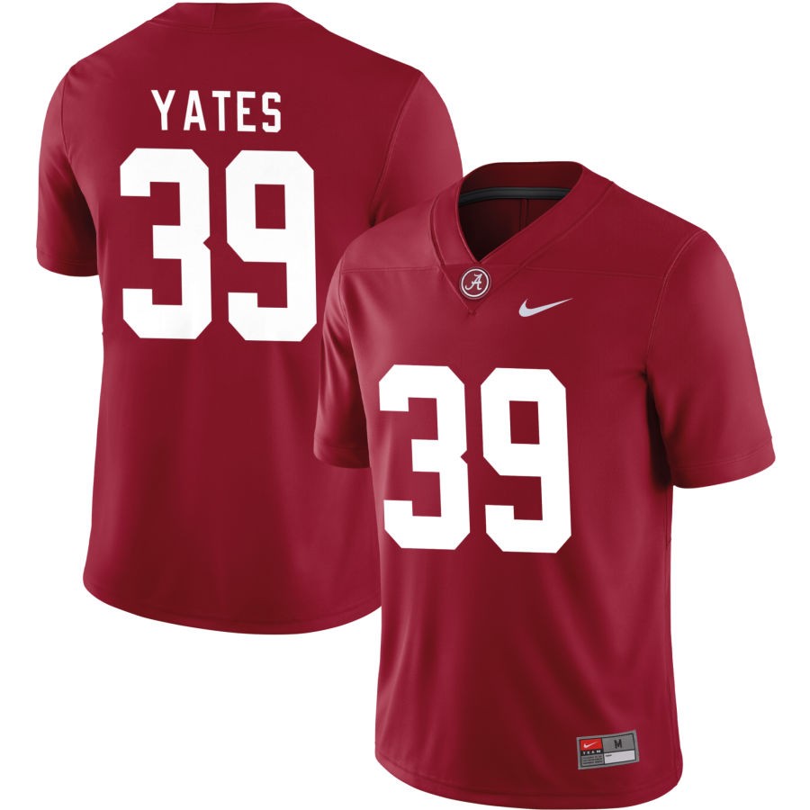 Peyton Yates Men's Nike Crimson Alabama Crimson Tide Pick-A-Player NIL Replica Football Jersey