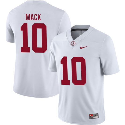 Austin Mack Men's Nike White Alabama Crimson Tide Pick-A-Player NIL Replica Football Jersey