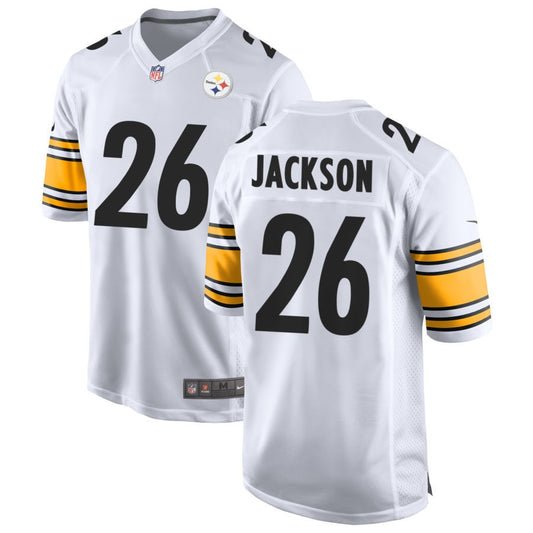 Donte Jackson Men's Nike White Pittsburgh Steelers Game Custom Jersey