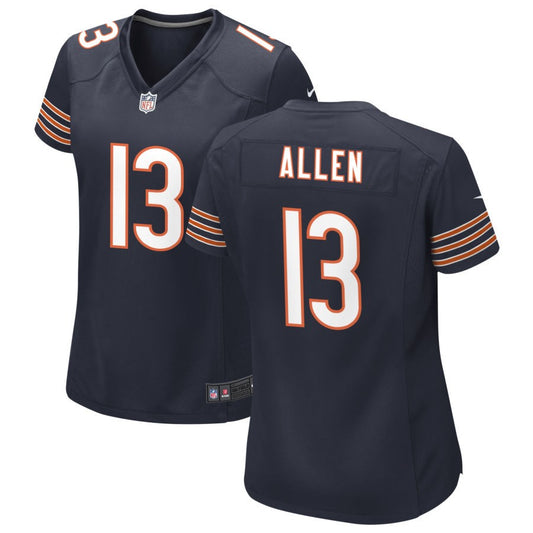 Keenan Allen Women's Nike Navy Chicago Bears Custom Game Jersey