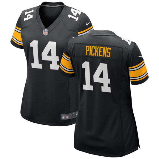 George Pickens Women's Nike Black Pittsburgh Steelers Alternate Custom Game Jersey