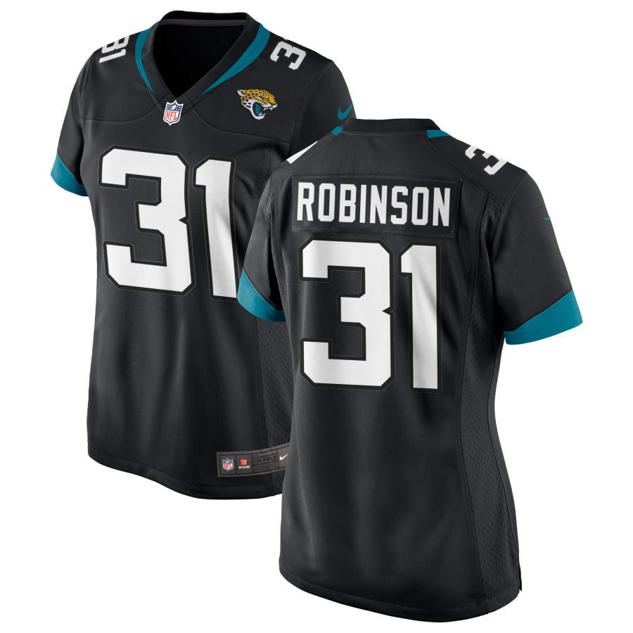 Keilan Robinson Women's Nike Black Jacksonville Jaguars Custom Jersey