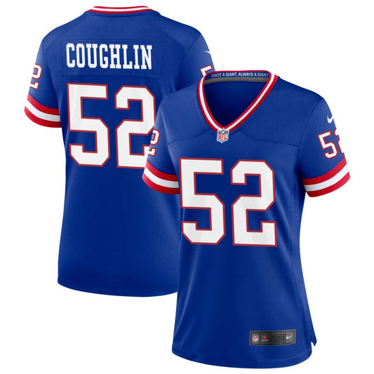 Carter Coughlin Women's Nike Royal New York Giants Classic Custom Game Jersey