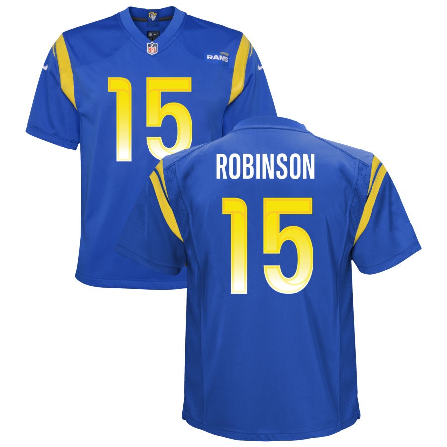 Demarcus Robinson Youth Nike Royal Los Angeles Rams Custom Game Jersey