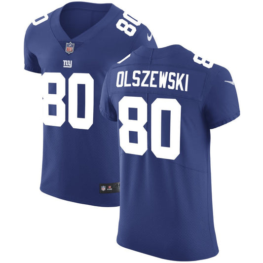 Gunner Olszewski Men's Nike Royal New York Giants Vapor Untouchable Custom Elite Jersey