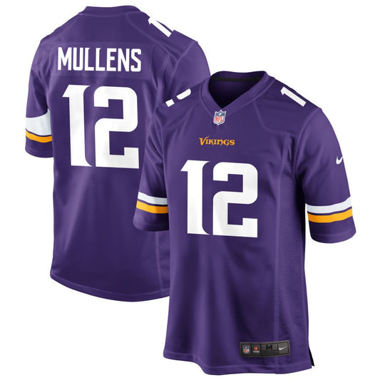 Nick Mullens Men's Nike Purple Minnesota Vikings Custom Game Jersey