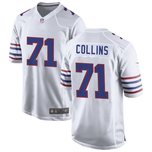 La'el Collins Men's Nike White Buffalo Bills Alternate Custom Game Jersey