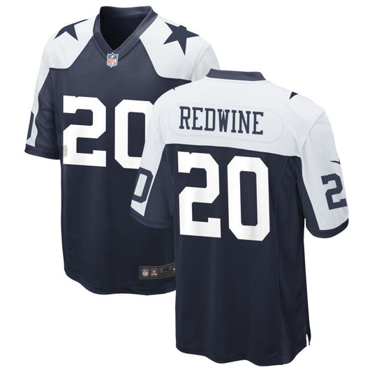 Sheldrick Redwine Men's Nike Navy Dallas Cowboys Alternate Custom Game Jersey