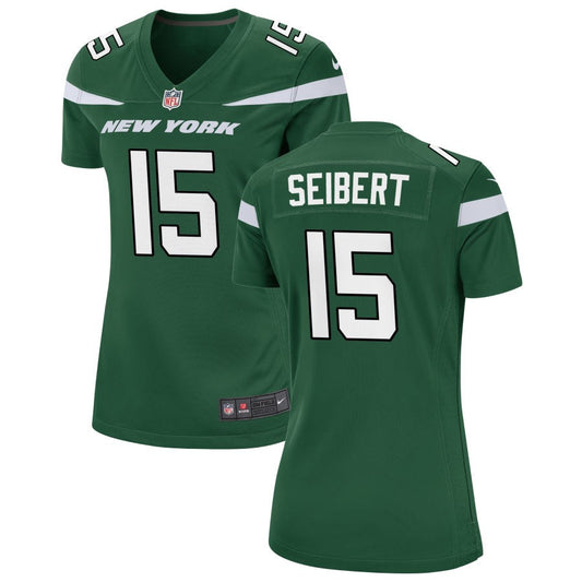 Austin Seibert Women's Nike Gotham Green New York Jets Custom Game Jersey