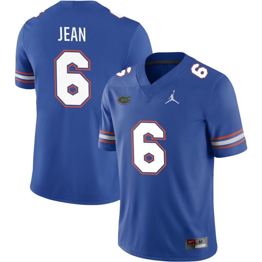 Andy Jean Men's Jordan Brand Royal Florida Gators Pick-A-Player NIL Replica Football Jersey