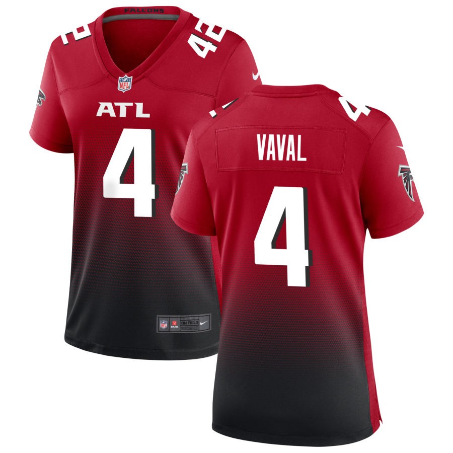 Trey Vaval Women's Nike Red Atlanta Falcons Alternate Custom Game Jersey