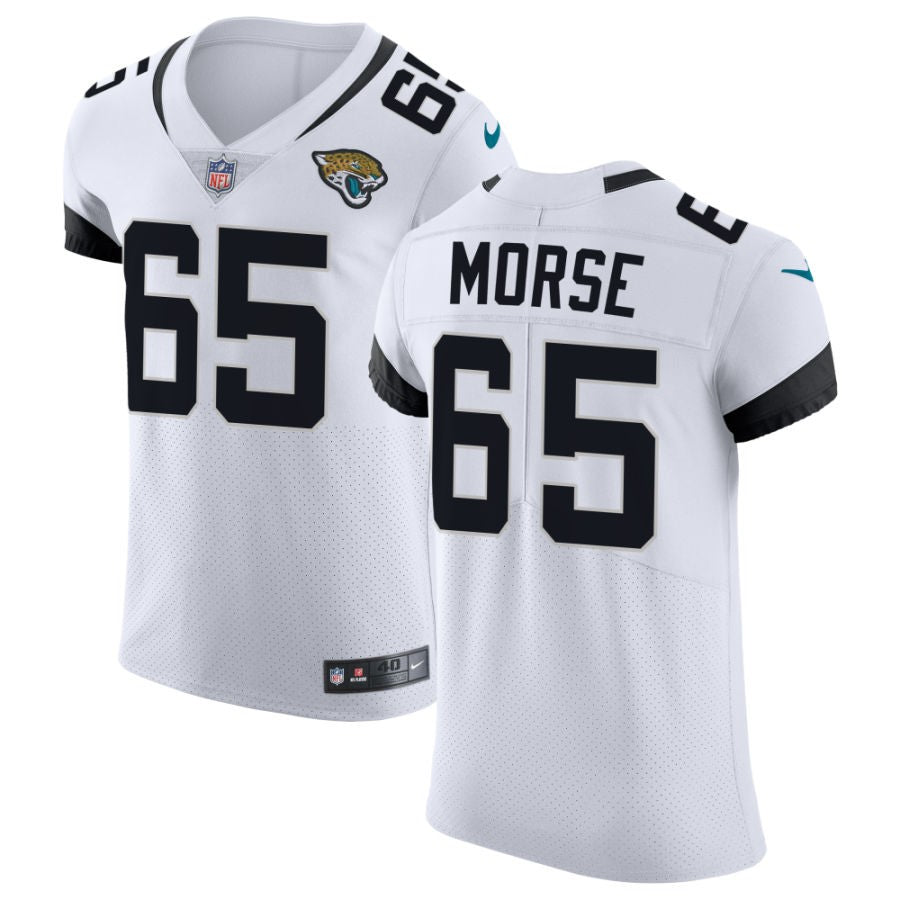 Mitch Morse Men's Nike White Jacksonville Jaguars Vapor Untouchable Elite Custom Jersey