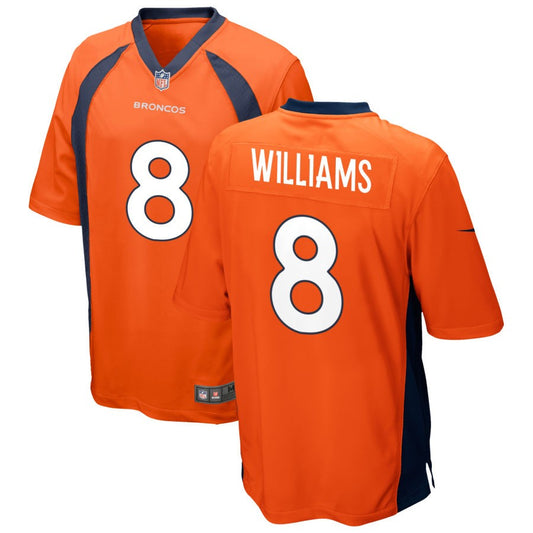 K'Waun Williams Men's Nike Orange Denver Broncos Custom Game Jersey