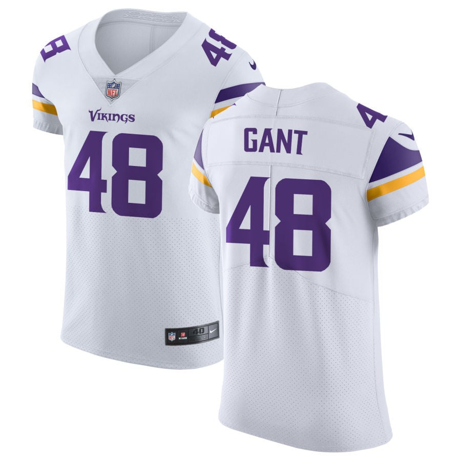 Dallas Gant Men's Nike White Minnesota Vikings Vapor Untouchable Elite Custom Jersey