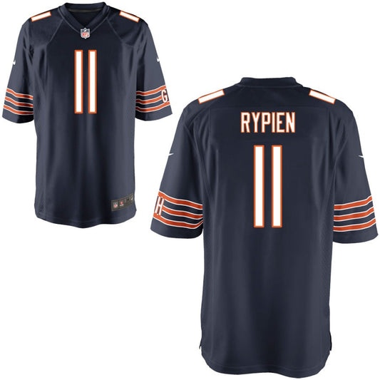 Brett Rypien Youth Nike Navy Chicago Bears Custom Game Jersey