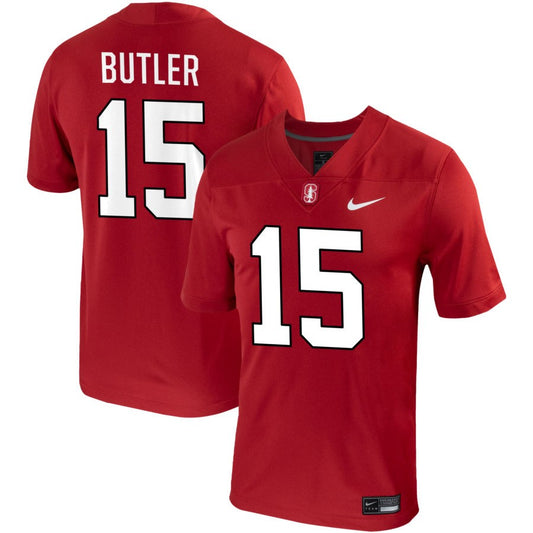 Ryan Butler Men's Nike Cardinal Stanford Cardinal Pick-A-Player NIL Replica Football Jersey