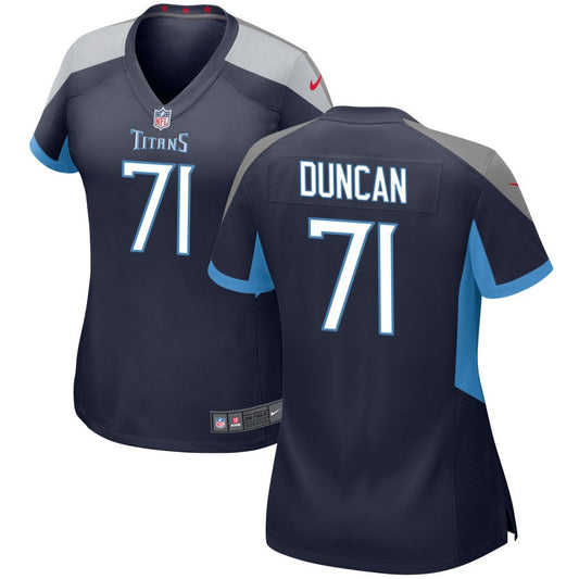 Jaelyn Duncan Women's Nike Navy Tennessee Titans Custom Game Jersey