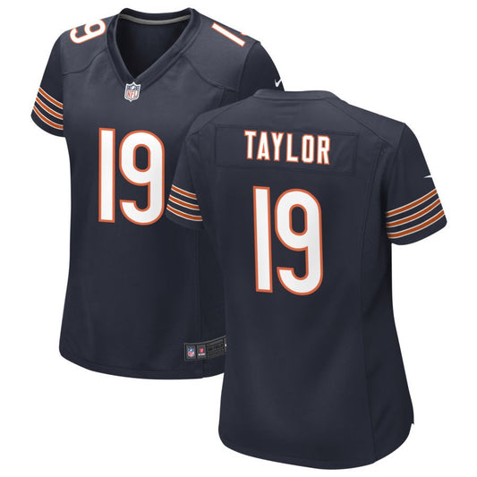 Tory Taylor Women's Nike Navy Chicago Bears Custom Game Jersey
