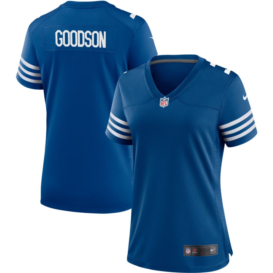 Tyler Goodson Women's Nike Royal Indianapolis Colts Alternate Custom Jersey