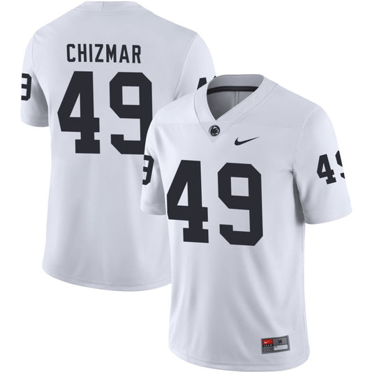 Ben Chizmar Men's Nike White Penn State Nittany Lions Pick-A-Player NIL Replica Football Jersey