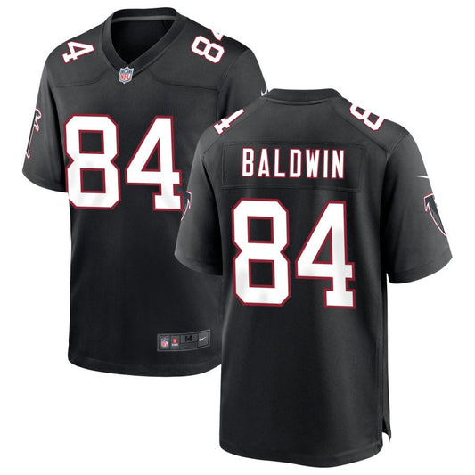 Daylen Baldwin Men's Nike Black Atlanta Falcons Throwback Custom Game Jersey