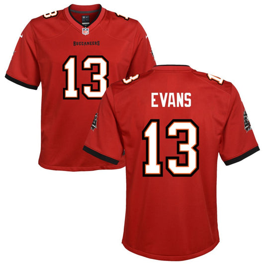 Mike Evans Youth Nike Tampa Bay Buccaneers Red Custom Game Jersey