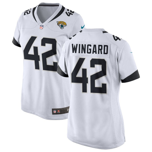 Andrew Wingard Women's Nike White Jacksonville Jaguars Custom Game Jersey