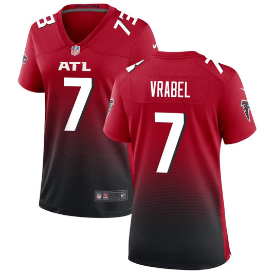 Tyler Vrabel Women's Nike Red Atlanta Falcons Alternate Custom Game Jersey