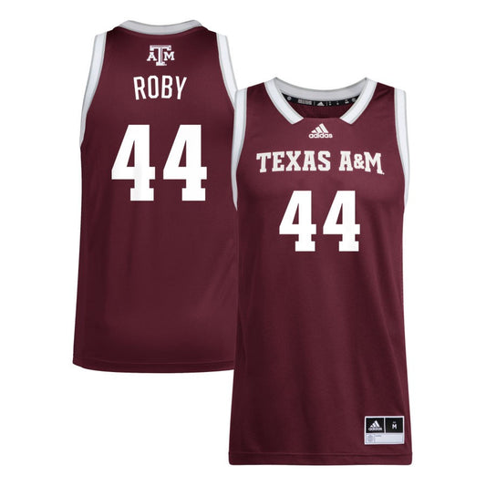 Sydnee Roby Unisex adidas Maroon Texas A&M Aggies Pick-A-Player NIL Women's Basketball Jersey