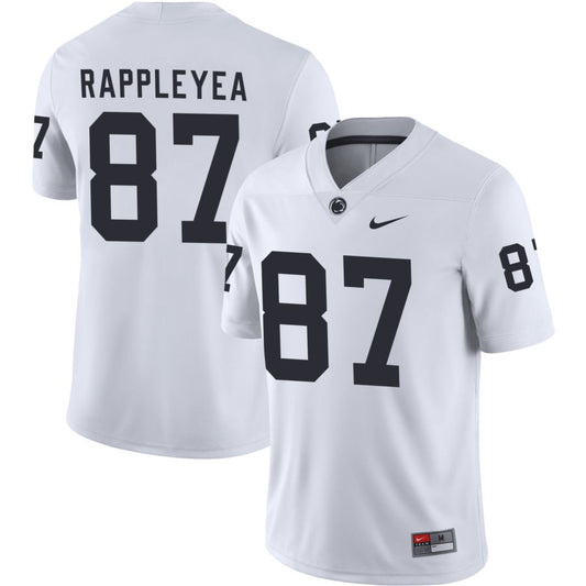 Andrew Rappleyea Men's Nike White Penn State Nittany Lions Pick-A-Player NIL Replica Football Jersey
