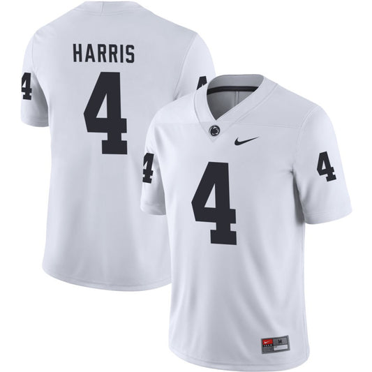 A.J. Harris Men's Nike White Penn State Nittany Lions Pick-A-Player NIL Replica Football Jersey