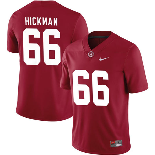 Baker Hickman Men's Nike Crimson Alabama Crimson Tide Pick-A-Player NIL Replica Football Jersey