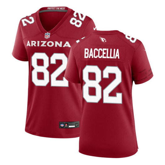 Andre Baccellia Women's Nike Cardinal Arizona Cardinals Custom Game Jersey