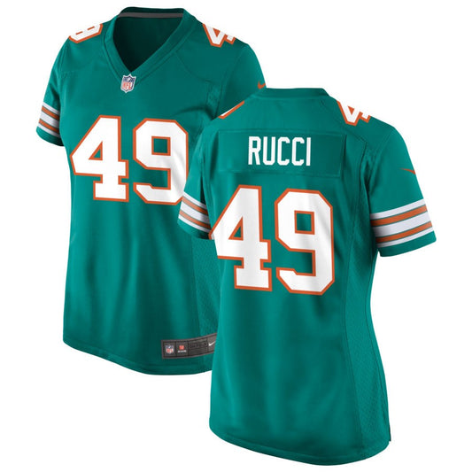 Hayden Rucci Women's Nike Aqua Miami Dolphins Alternate Custom Game Jersey