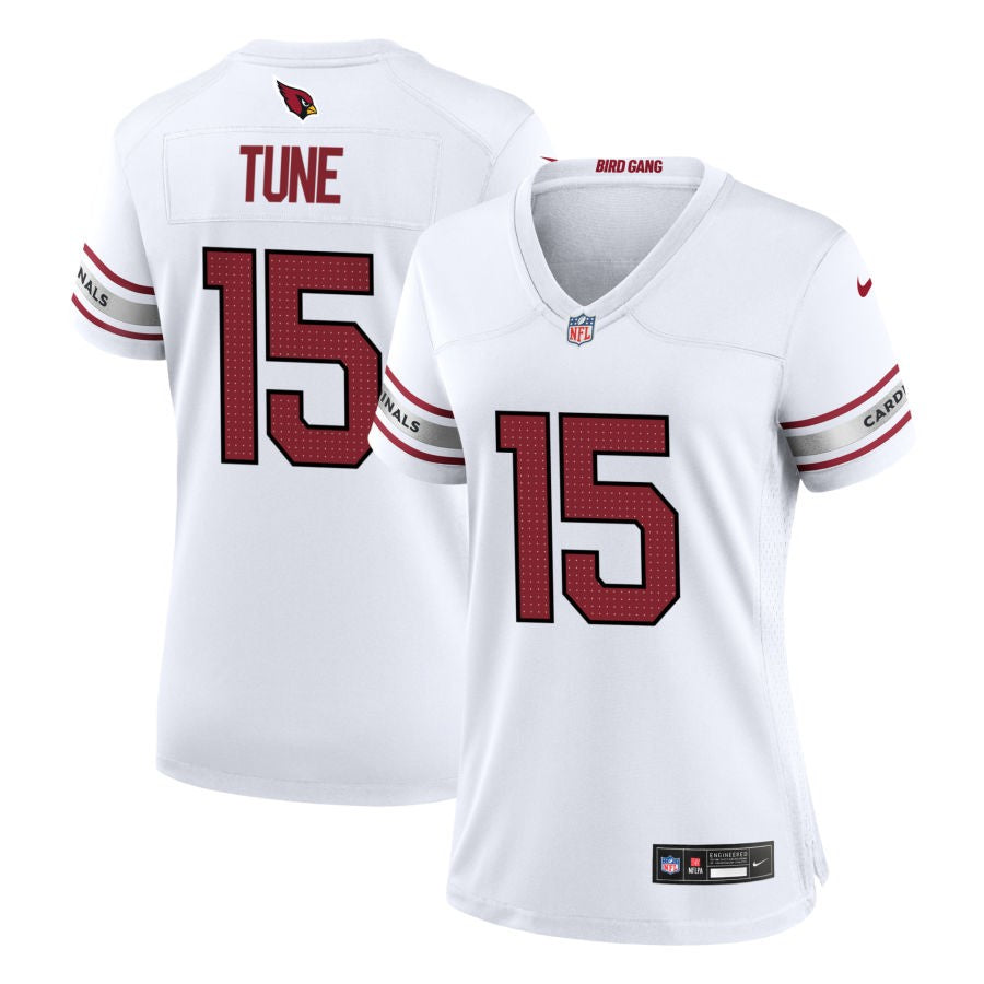 Clayton Tune Women's Nike White Arizona Cardinals Custom Game Jersey