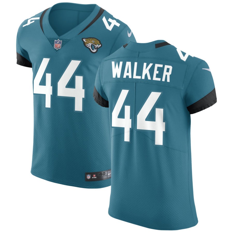 Travon Walker Men's Nike Teal Jacksonville Jaguars Vapor Untouchable Elite Custom Jersey